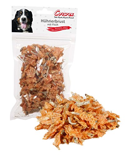 Corwex Hundesnack Hühnerbrust mit Fisch (250g) von Corwex