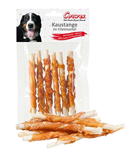 Corwex Kaustange (70g, Huhn) mit Fleisch ummantelt, Getreidefreie, Premium Kausnack für Sensible Hunde von Corwex