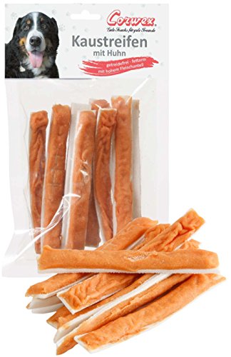 Corwex Hundesnack Kaustreifen mit Huhn (70g) von Corwex