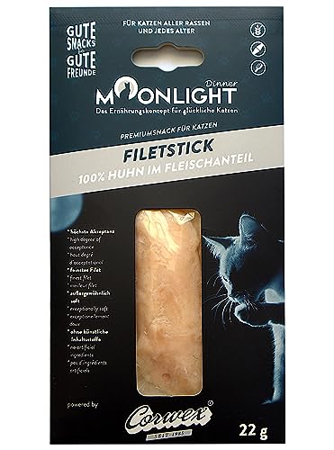 Moonlight Katzensnack Filet-Stick mit Huhn (16 x 22g) von Corwex