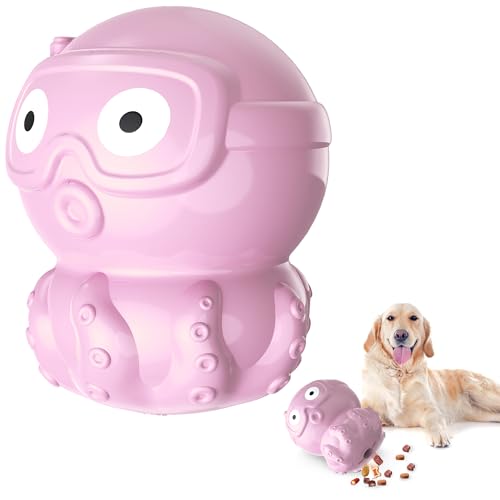 Cosell Hunde-Puzzle-Spielzeug, verstellbarer Leckerli-Dosierball, Futterspender, robust, langsames Füttern, interaktives Hundespielzeug von Cosell