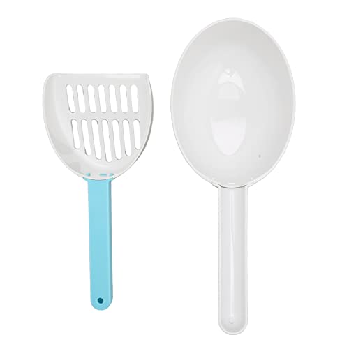 Cat Poop Shovel, Cat Litter Scoop Kit Platzsparender Ergonomischer Griff Abnehmbares Double Deck Cat Litter Box Kit Cat Poop Shovel, Cat Litter Scoop Kit Platzsparender Ergonomischer Griff Abnehmbares Double Deck Cat Litter Box Kit von Cosiki