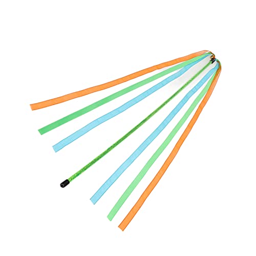 Cat String Stick, Weiches Band, Buntes Katzenspielzeug für den Außenbereich Cat String Stick, Weiches Band, Buntes Katzenspielzeug für den Außenbereich von Cosiki