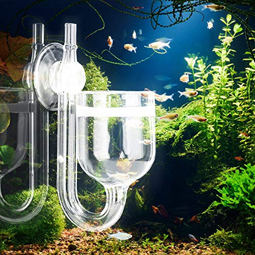 Co2 für Aquarienpflanzen, Glas-Co2-Refiner-Diffusor, Großes Gerades Rohr, Hohe Transparenz, mit Saugnapf für Aquarium, Wassergras-Aquarium Co2 für Aquarienpflanzen, Glas-Co2-Refiner-Diffusor, Großes Gerades Rohr, Hohe Transparenz, mit Saugnapf für Aquarium, Wassergras-Aquarium von Cosiki