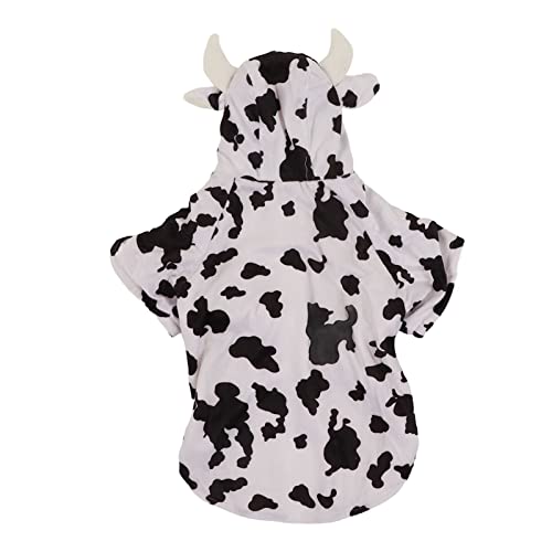 Cosiki Gemütliche Schwarze weiße Hundekleidung Ko Hundekleidung (4XL) von Cosiki