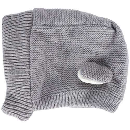 Cosiki Hundebeere, Hundeshüte für Große Hunde Gestrickte Haustier Ohren Snood Head Wrap Hüte Warmer Winter Häkelpupfhut Hunde Ohrmuffs Katzenhelm für Mittelgroße Bis Große Katzen Haustiere (Gray) Cosiki Hundebeere, Hundeshüte für Große Hunde Gestrickte Haustier Ohren Snood Head Wrap Hüte Warmer Winter Häkelpupfhut Hunde Ohrmuffs Katzenhelm für Mittelgroße Bis Große Katzen Haustiere (Gray) von Cosiki