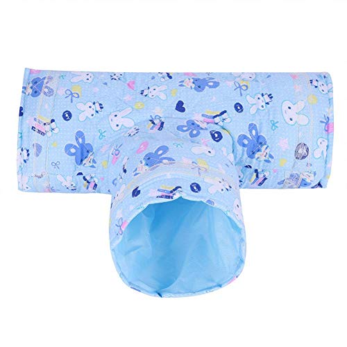 Juli-Geschenk Cosiki Tiertunnel, Stoff Stoff Helle Farbe Übungsröhre Tier Übungsröhre, Frettchen für Meerschweinchen Kaninchen Hamster(Blue) von Cosiki