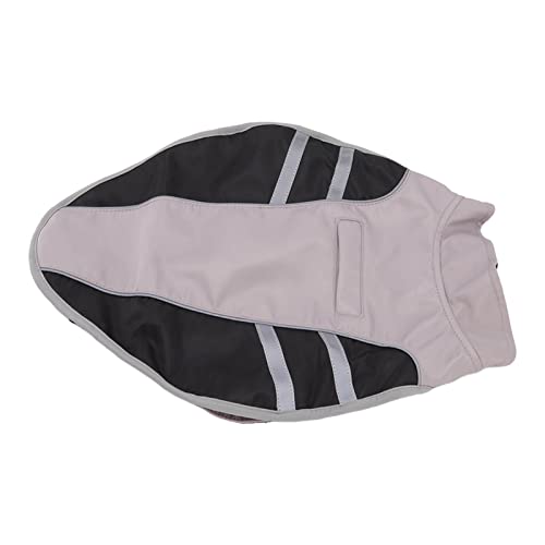 Cosiki Wasserdichter Regenmantel FüR Hunde. Wasserdichter, Verstellbarer Regenschutz FüR Hunde Zum Wandern Im Freien (L) von Cosiki