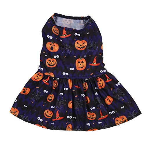 Halloween Haustierrock Hunderock helle Farbe bequem modisch (M) von Cosiki