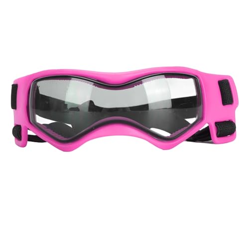 Haustier-Sonnenbrille, Bequeme Passform, UV-Augenschutz, Tragbare Hundebrille für den Außenbereich (S) von Cosiki
