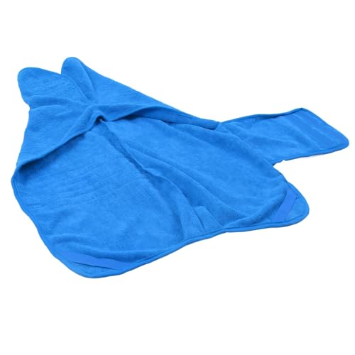 Cosiki Hunde-Trockenmantel, Weiches, Hautfreundliches, Stark Saugfähiges Haustier-Bademantel-Handtuch für die Dusche (L) von Cosiki