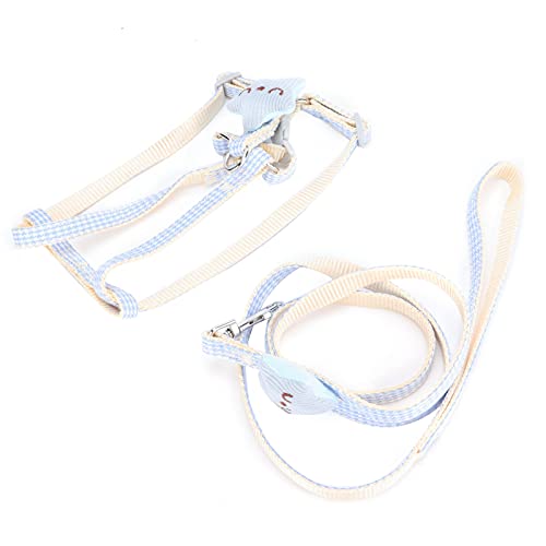 Hundegeschirr, Kätzchengeschirr und Leine-Set, Weiches Mesh, Atmungsaktives Körpergeschirr, Kätzchengeschirr, Haustiergeschirr mit Leine für Kleine, Mittelgroße und Große Hundegeschirr, Kätzchengeschirr und Leine-Set, Weiches Mesh, Atmungsaktives Körpergeschirr, Kätzchengeschirr, Haustiergeschirr mit Leine für Kleine, Mittelgroße und Große von Cosiki