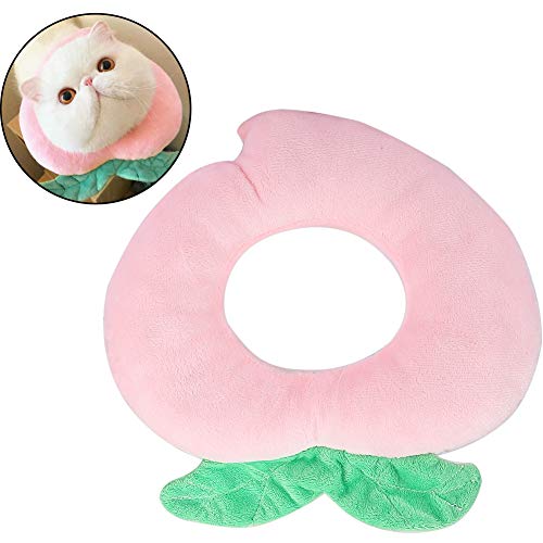 Cosiki Hundekegel, Katzenkegelhalsband, Weicher Polyester-Schwamm, Pfirsichfarbenes Katzen-Erholungshalsband, Katzenkegel, Süßer Katzenhalskegel, Katze Elizabeth, Gepolstertes Cosiki Hundekegel, Katzenkegelhalsband, Weicher Polyester-Schwamm, Pfirsichfarbenes Katzen-Erholungshalsband, Katzenkegel, Süßer Katzenhalskegel, Katze Elizabeth, Gepolstertes von Cosiki
