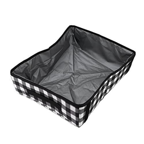 Reiseschachtel für Katzen, Kleine Katzentoilette Standard -Katzenstreuboxen Faltbare und Packbare Reise -Katzentoilette Tragbare Katzentoilette für Kleine Bis Große Katzen, 16.1x11.8x4.9in Reiseschachtel für Katzen, Kleine Katzentoilette Standard -Katzenstreuboxen Faltbare und Packbare Reise -Katzentoilette Tragbare Katzentoilette für Kleine Bis Große Katzen, 16.1x11.8x4.9in von Cosiki