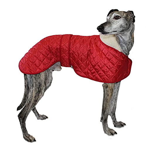 Cosipet Greyhound Anorak Nylon Coat, 56 cm, Rot von Cosipet