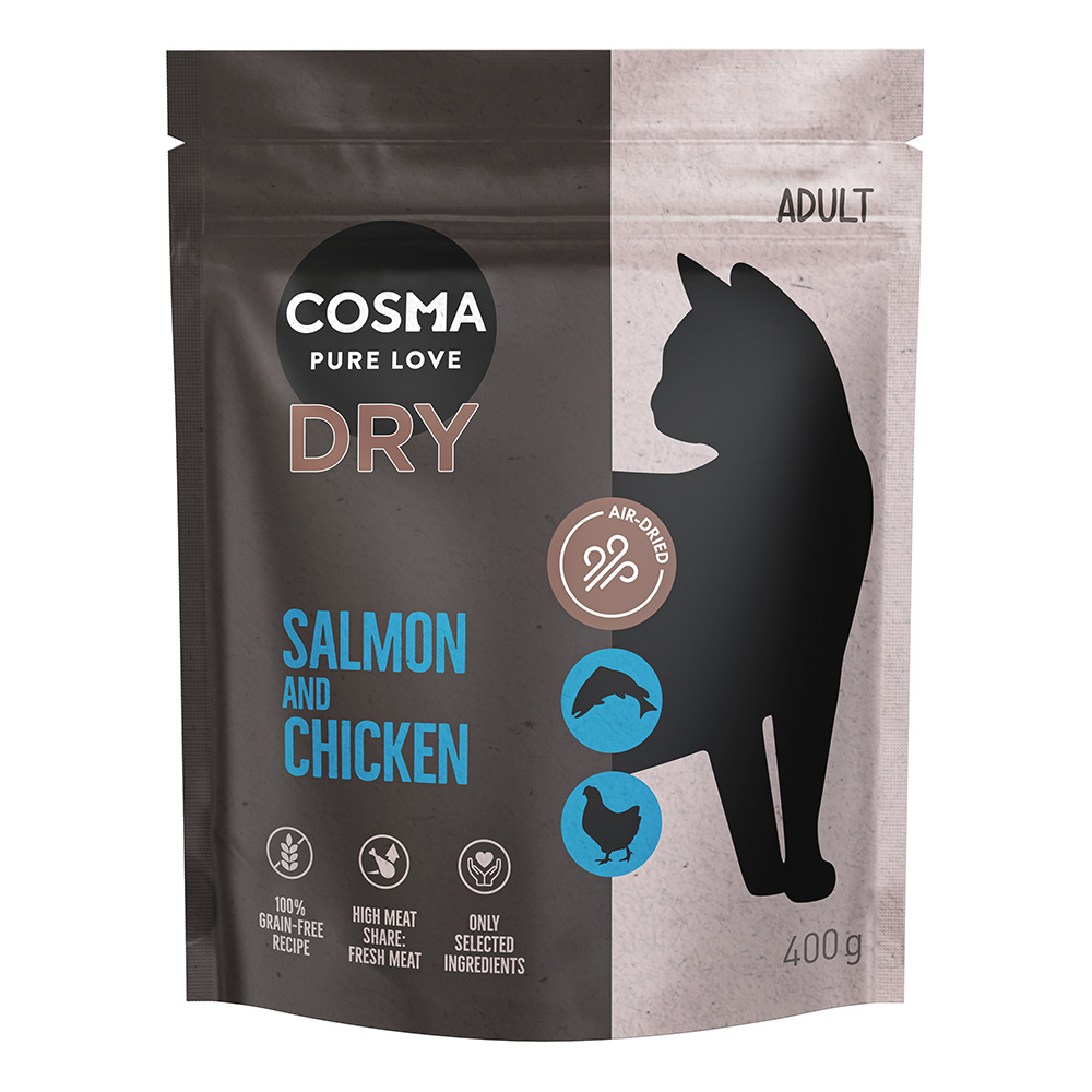 400 g Cosma Air-Dried zum Sonderpreis! - Lachs & Huhn 400 g Cosma Air-Dried zum Sonderpreis! - Lachs & Huhn von Cosma