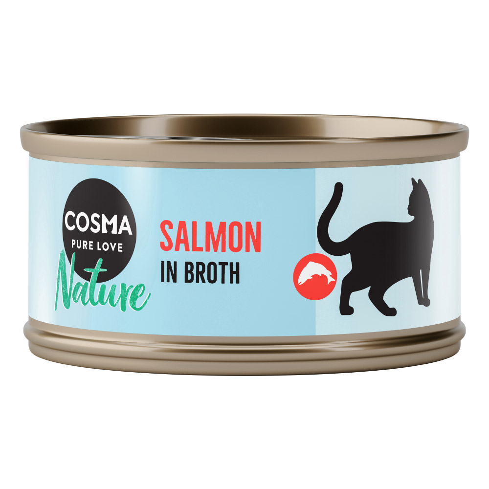 6 x 70 g Cosma Nature zum Sonderpreis! - Lachs von Cosma