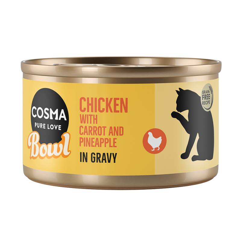 6 x 80 g Cosma Bowl zum Probierpreis! - Hühnchenbrust von Cosma