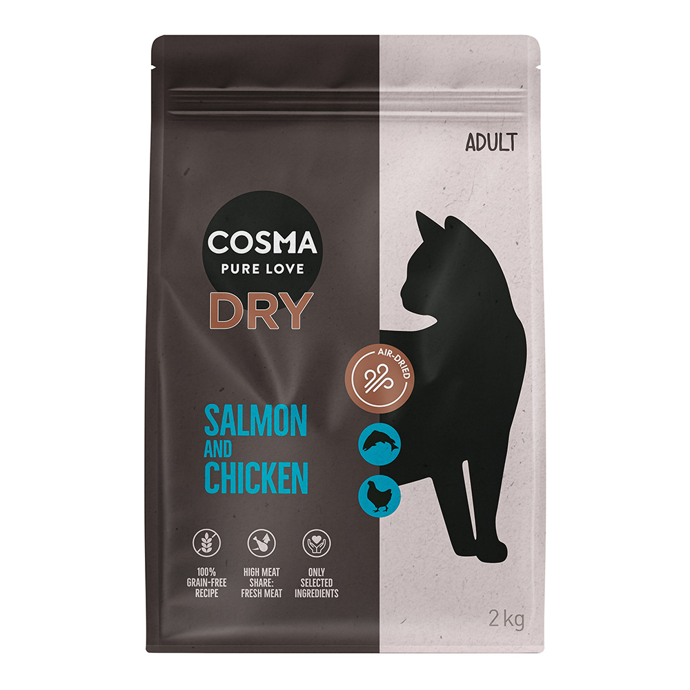 Cosma Air-dried Trockenfutter 2 kg zum Aktionspreis! - Lachs & Huhn Cosma Air-dried Trockenfutter 2 kg zum Aktionspreis! - Lachs & Huhn von Cosma