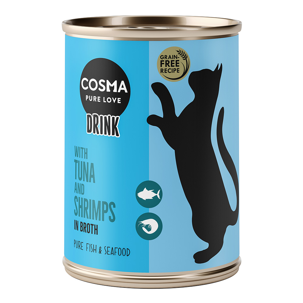 Cosma Drink 6 x 100 g  - Thunfisch und Shrimps von Cosma