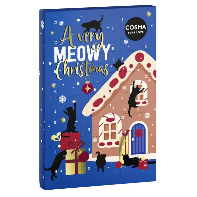 Cosma Snackies Adventskalender für Katzen - 3 Stück (31,5 g) von Cosma