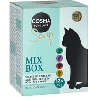Cosma Soup 12 x 40 g  - Mix II (4 Sorten gemischt) von Cosma