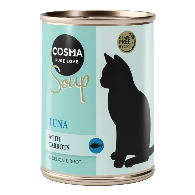 Cosma Soup 6 x 100 g zum Sonderpreis! - Thunfisch mit Karotte von Cosma