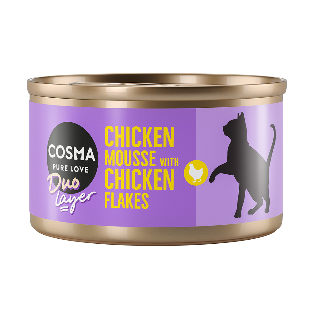 Sparpaket Cosma DUO Layer 24 x 70 g - Mixpaket (4 Sorten) von Cosma