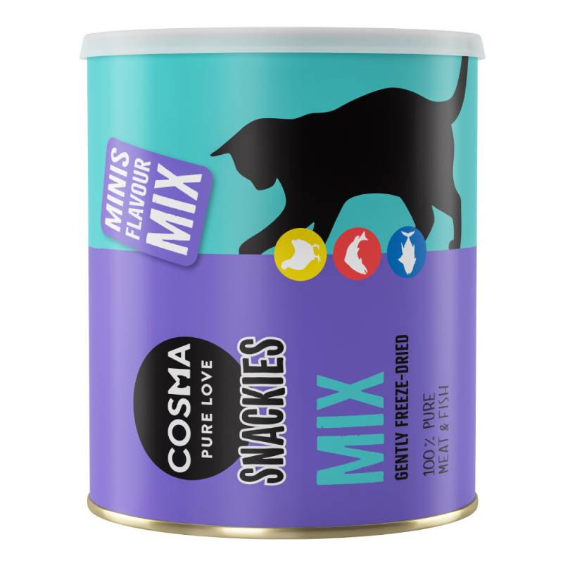 Sparpaket Cosma Snackies Minis Maxi Tube - 3 x Mixpaket 3 Sorten (390 g) von Cosma