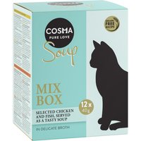 Sparpaket Cosma Soup 48 x 40 g - Mix I (4 Sorten gemischt) von Cosma