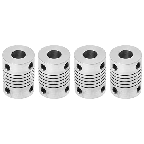 Cosmin 4X Motorwelle 8mm Bis 8mm Gelenkschraubenschluessel Koppler Kupplung D18L25 von Cosmin
