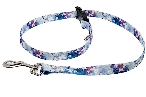 Country Brook Petz - Aquarell Schmetterlinge Fellpflege Schleife mit Schnellverschluss Schnalle mit 14 einzigartigen Designs für jeden Stil (5/8 Zoll) von Country Brook Petz