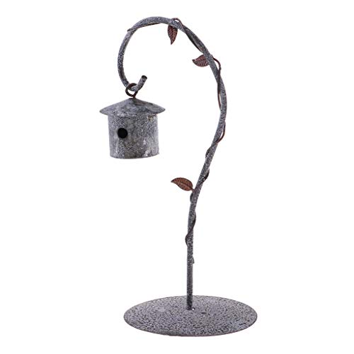 1:12 Vintage Metall Vogelkäfig mit Ständer Puppenhaus Miniatur Garten Dekor 1:12 Vintage Metall Vogelkäfig mit Ständer Puppenhaus Miniatur Garten Dekor von Courtieyeardceastea