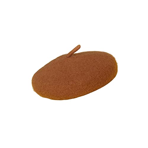 Baskenmütze für Hunde und Katzen, Wolle, langlebig, verstellbar, elastisches Seil-Kostüm, warmes Braun, Durchmesser 13 cm Baskenmütze für Hunde und Katzen, Wolle, langlebig, verstellbar, elastisches Seil-Kostüm, warmes Braun, Durchmesser 13 cm von Courtieyeardceastea