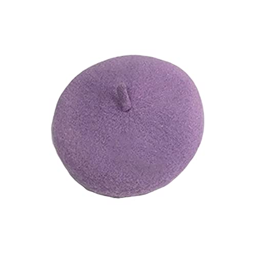 Baskenmütze für Hunde und Katzen, Wolle, langlebig, verstellbar, elastisches Seil-Kostüm, warmes Lila, Durchmesser 13 cm Baskenmütze für Hunde und Katzen, Wolle, langlebig, verstellbar, elastisches Seil-Kostüm, warmes Lila, Durchmesser 13 cm von Courtieyeardceastea
