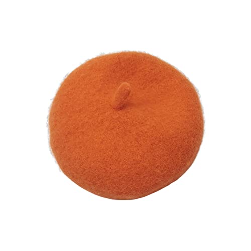 Baskenmütze für Hunde und Katzen, Wolle, langlebig, verstellbar, elastisches Seil-Kostüm, warmes Orange, Durchmesser 13 cm Baskenmütze für Hunde und Katzen, Wolle, langlebig, verstellbar, elastisches Seil-Kostüm, warmes Orange, Durchmesser 13 cm von Courtieyeardceastea
