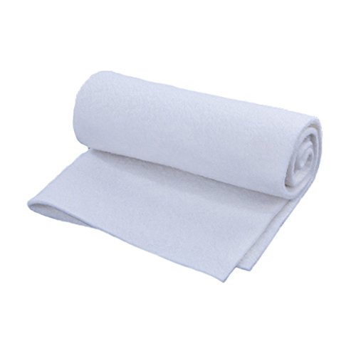Courtieyeardceastea Weißer Filterschwamm mit hoher Dichte für Aquarien, Baumwollfaser-Filter, Aquarium-Haustierprodukte von Courtieyeardceastea