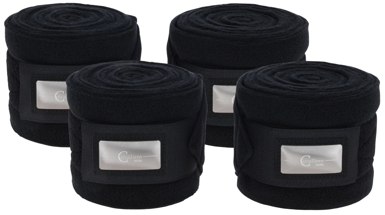 Covalliero Fleecebandagen CovallieroTherm 4 Stück, Schwarz Covalliero Fleecebandagen CovallieroTherm 4 Stück, Schwarz von Covalliero