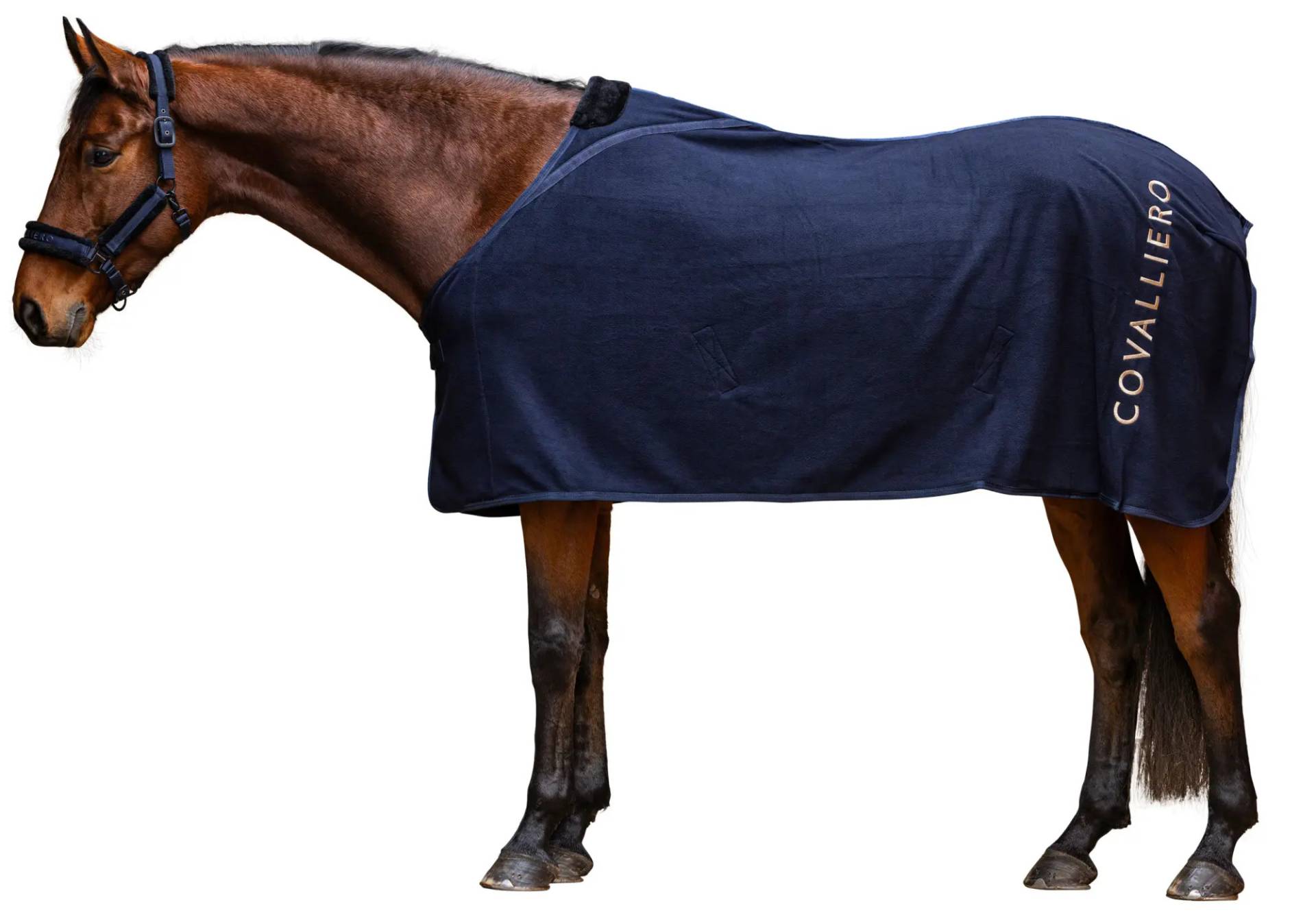 Covalliero Fleecedecke Dark Navy, Gr. 145 cm Covalliero Fleecedecke Dark Navy, Gr. 145 cm von Covalliero