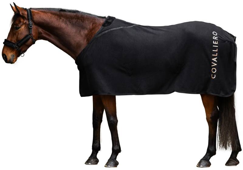 Covalliero Fleecedecke HW25 Schwarz Gr. 145cm von Covalliero