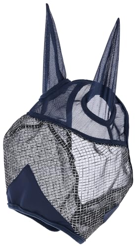 Covalliero Fliegenmaske mit Ohren-und UV-Schutz, Navy, Pony Covalliero Fliegenmaske mit Ohren-und UV-Schutz, Navy, Pony von Covalliero