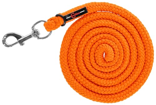 Kerbl Führstrick Hippo mit Karabinerhaken – Orange (Länge 200 cm, Gewicht 0,1 kg, Material Polyethylen, Strick, Leine) 3230443 Kerbl Führstrick Hippo mit Karabinerhaken – Orange (Länge 200 cm, Gewicht 0,1 kg, Material Polyethylen, Strick, Leine) 3230443 von Covalliero