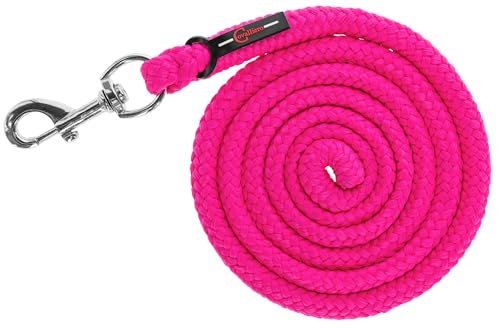 Covalliero Kerbl Führstrick Hippo mit Karabinerhaken ? Pink (Länge 200 cm, Gewicht 0,1 kg, Material Polyethylen, Strick, Leine) 3230445 von Covalliero