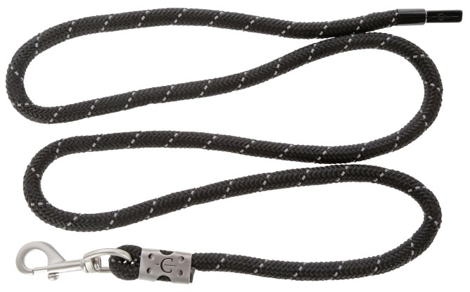 Covalliero Führstrick Reflective black/sliver, Karabinerhaken Covalliero Führstrick Reflective black/sliver, Karabinerhaken von Covalliero