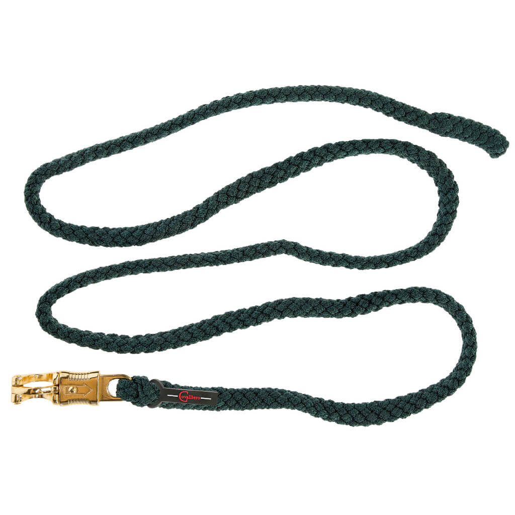 Covalliero Führstrick TopLine, forest mit Panikhaken von Covalliero