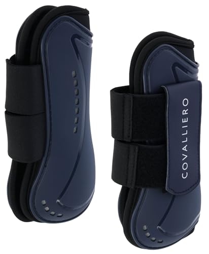 Covalliero Gamaschen oder Streichkappen TecAir 2.0 Dark Navy FS 2025 (Gamaschen Vollblut (Cob)) von Covalliero