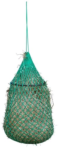 Covalliero Heunetz mit Ring grün, 120 cm Maschenweite 45x45 mm von Covalliero