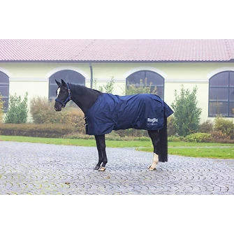 Covalliero Outdoordecke RugBe Zero  Dark Navy, Gr. 155 cm von Covalliero