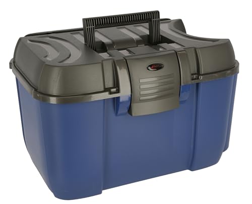 Covalliero Putzbox Jumbo blau/schwarz mit herausnehmbaren Einsatz von Covalliero