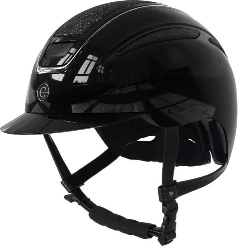 Covalliero Reithelm Elite Lackschwarz L 59-61cm Covalliero Reithelm Elite Lackschwarz L 59-61cm von Covalliero